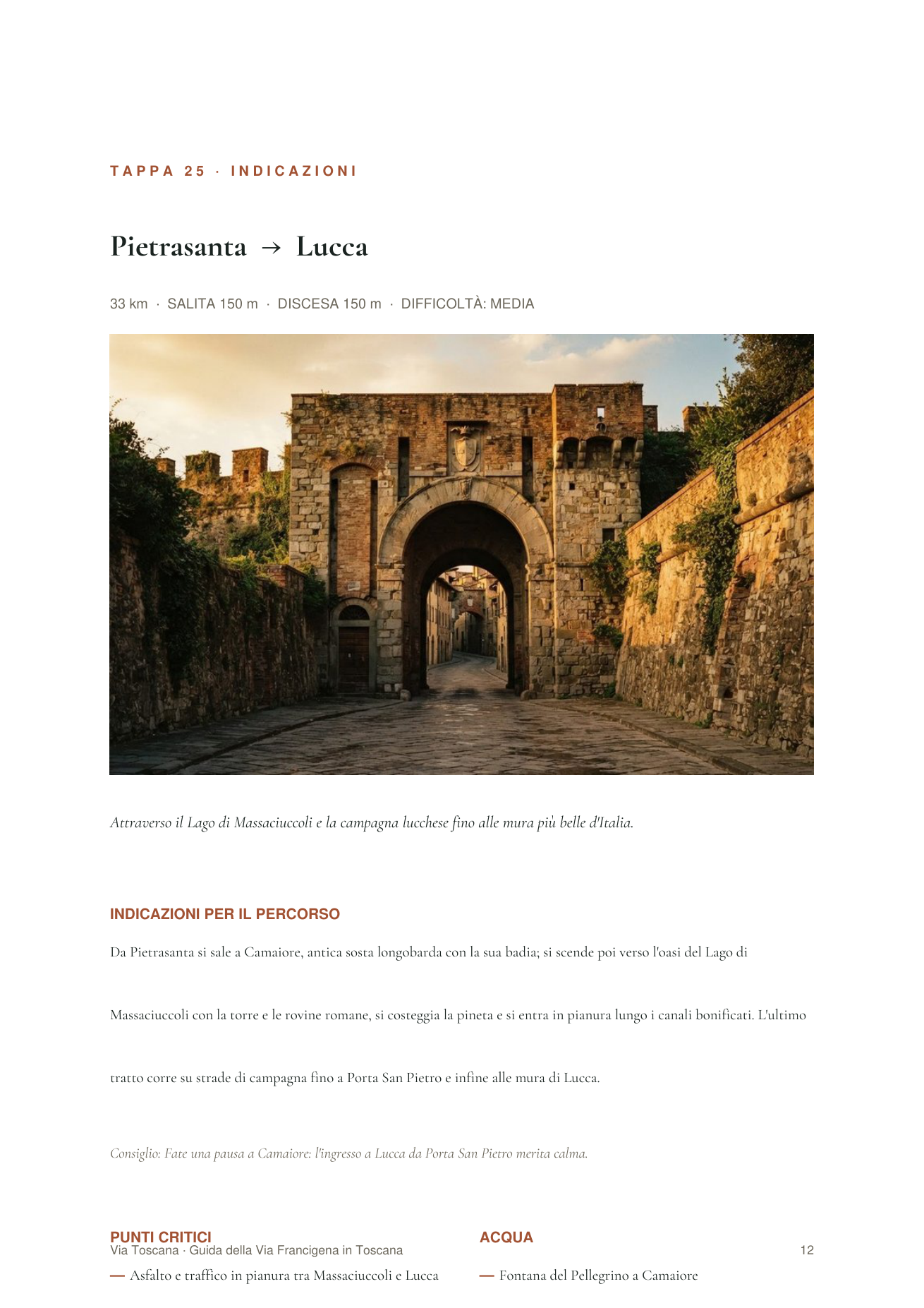 Tappa 29 · Gambassi Terme → San Gimignano