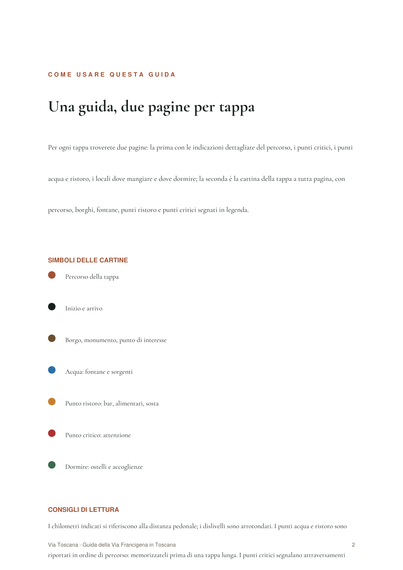 Come usare questa guida